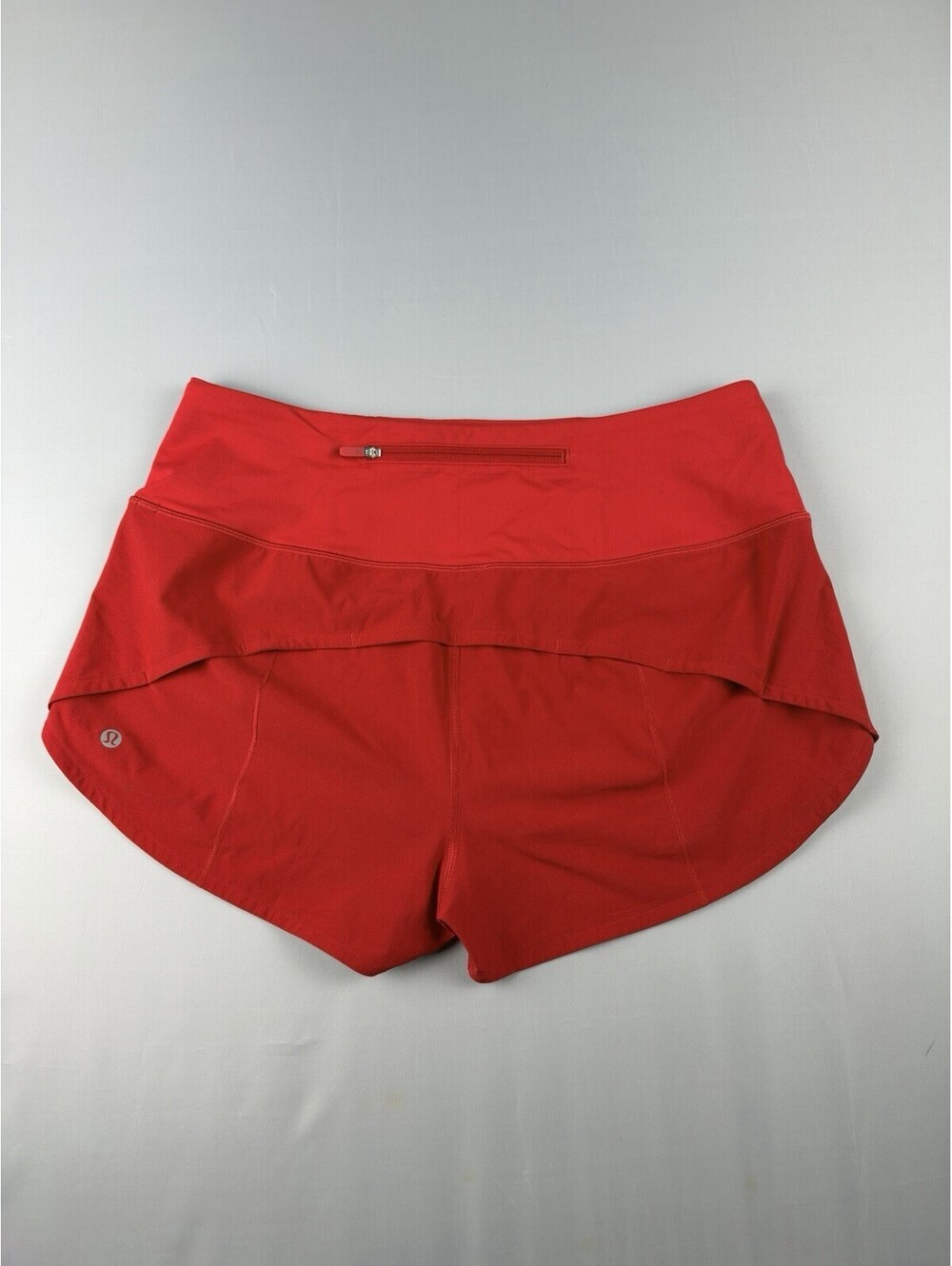 Lululemon Speed Up High Rise Lined Short Red 2.5” Inseam Size 10 W7BEXS